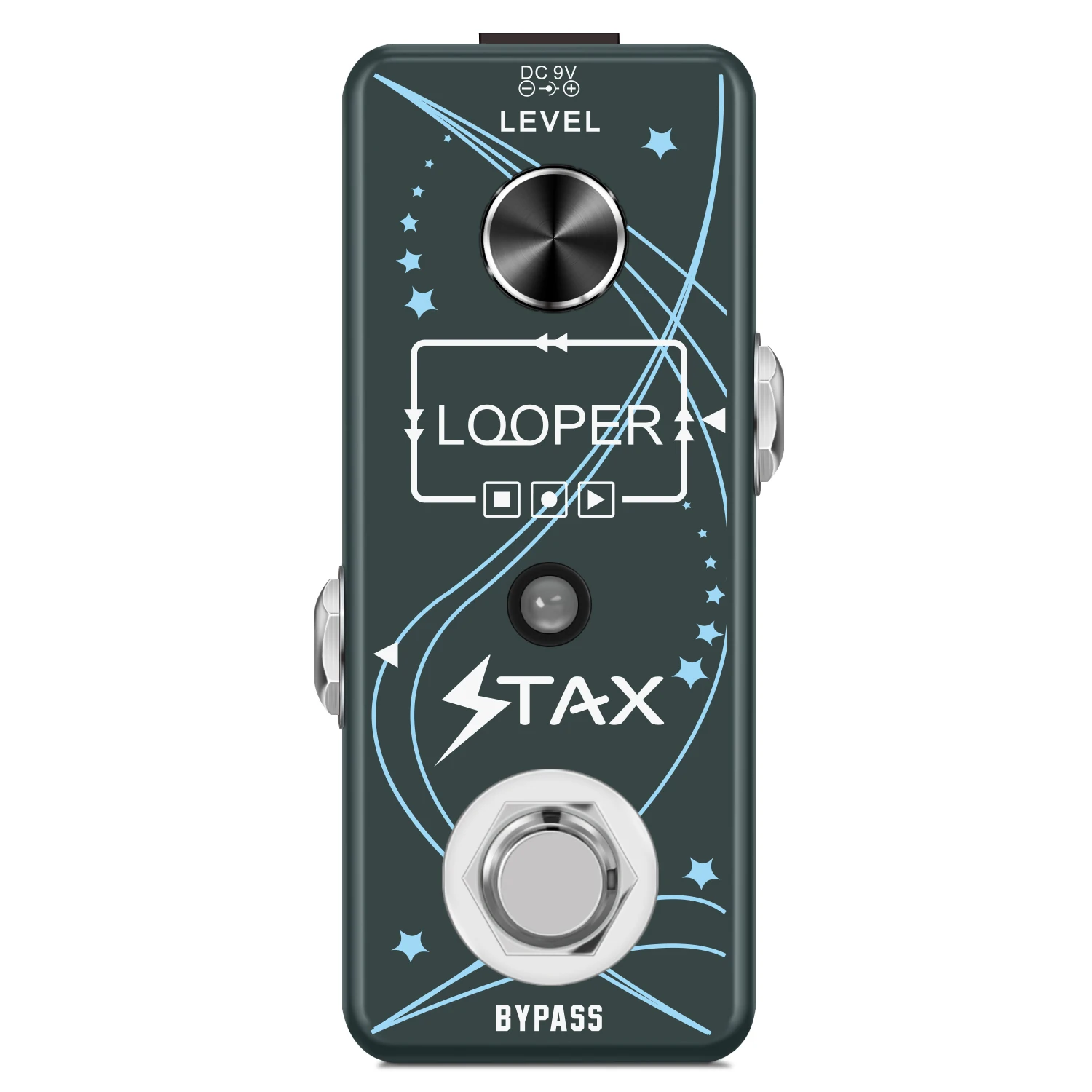Stax LEF-332 Guitar Looper Pedal Digital Looper Effect Pedals For Electric Guitar Bass 10 Min Recording Time True Bypass