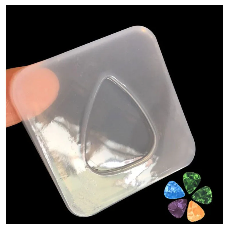 Полностью зеркальный кристаллический клей УФ-клей треугольный резиновый штамп