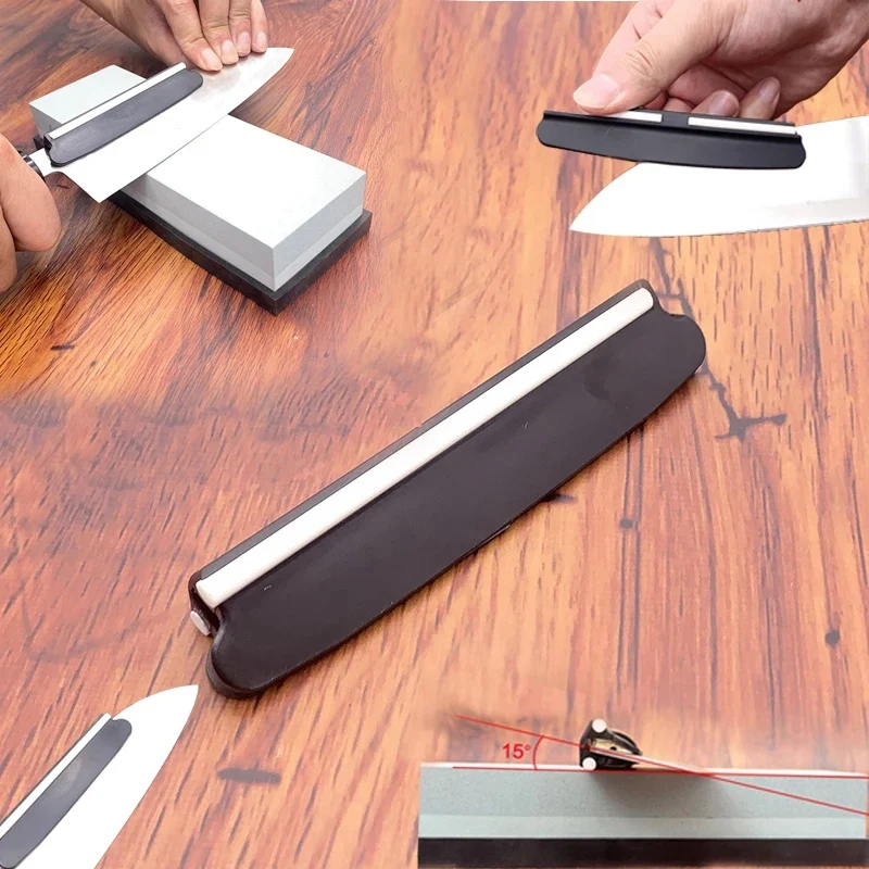 Точилка для ножей с направляющим под углом 15 градусов шлифовальные