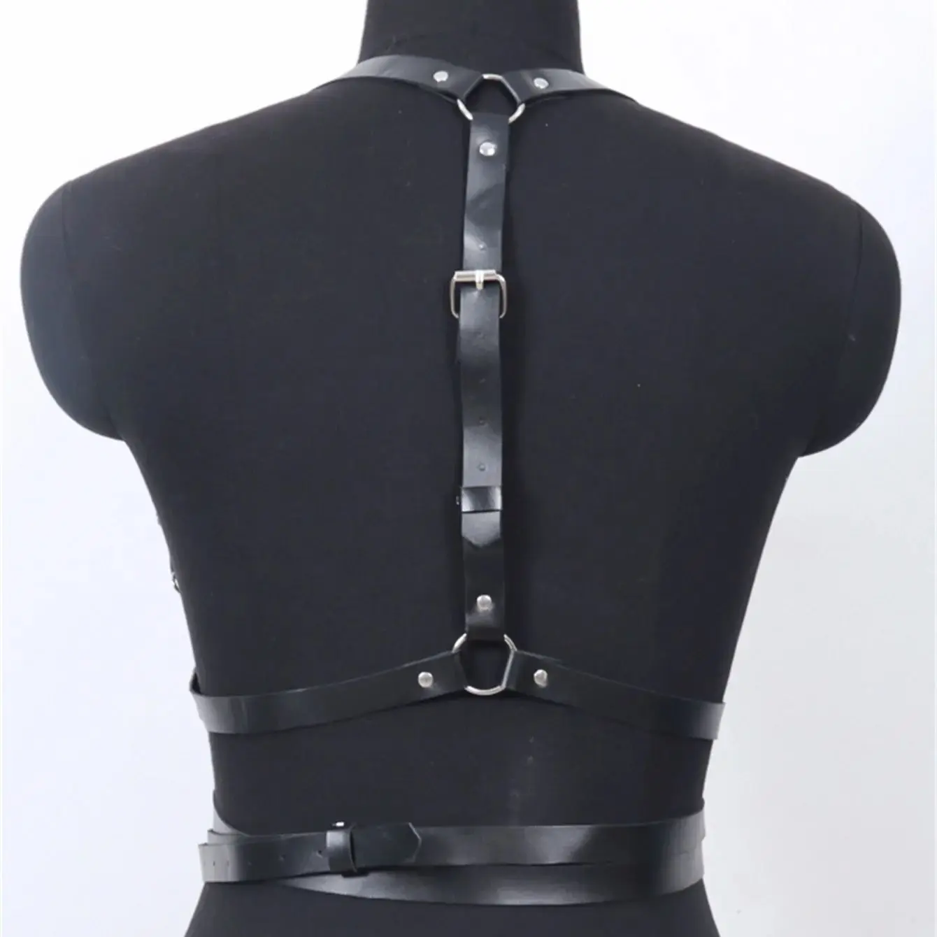 Модный женский кожаный ремень в стиле панк сексуальное нижнее белье корсет чулки