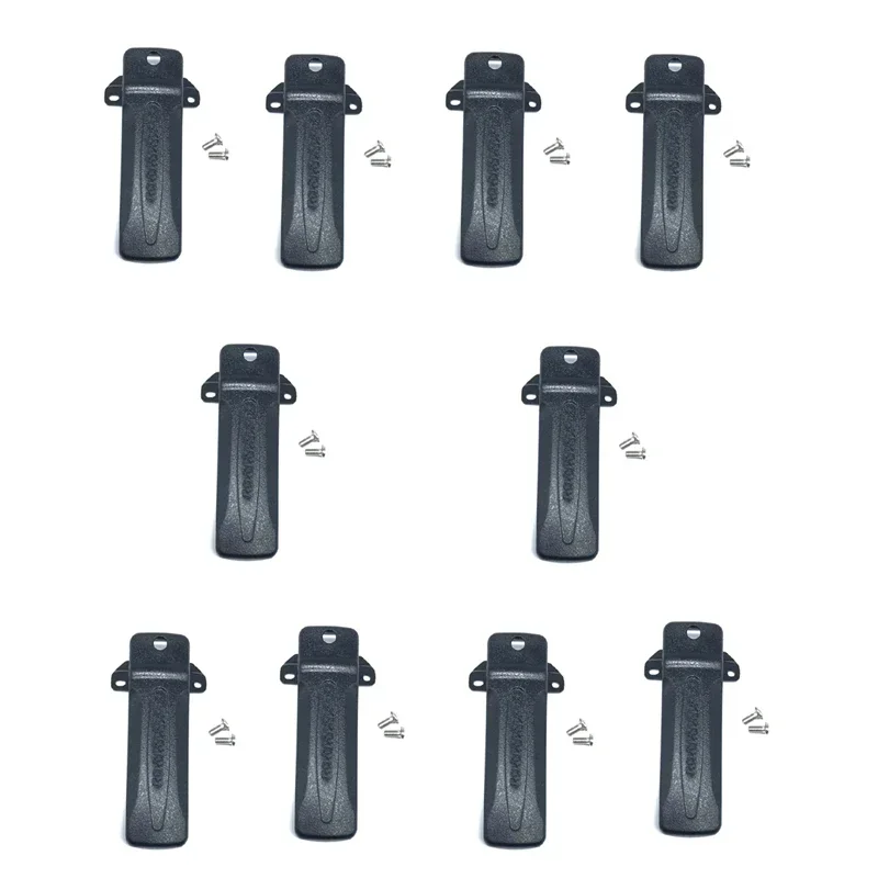 НОВАЯ партия 10 шт. KBH-10 зажим для ремня KENWOOD TH-D7 TH-D7A TH-D7AG TH-D7E TH-F6 TH-F6A TH-F7 TK-2207 TK-2306 TK2206