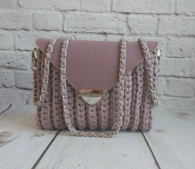 Трикотажная пряжа Бисквит цвет Пудра длина 100м. 100% хлопок |