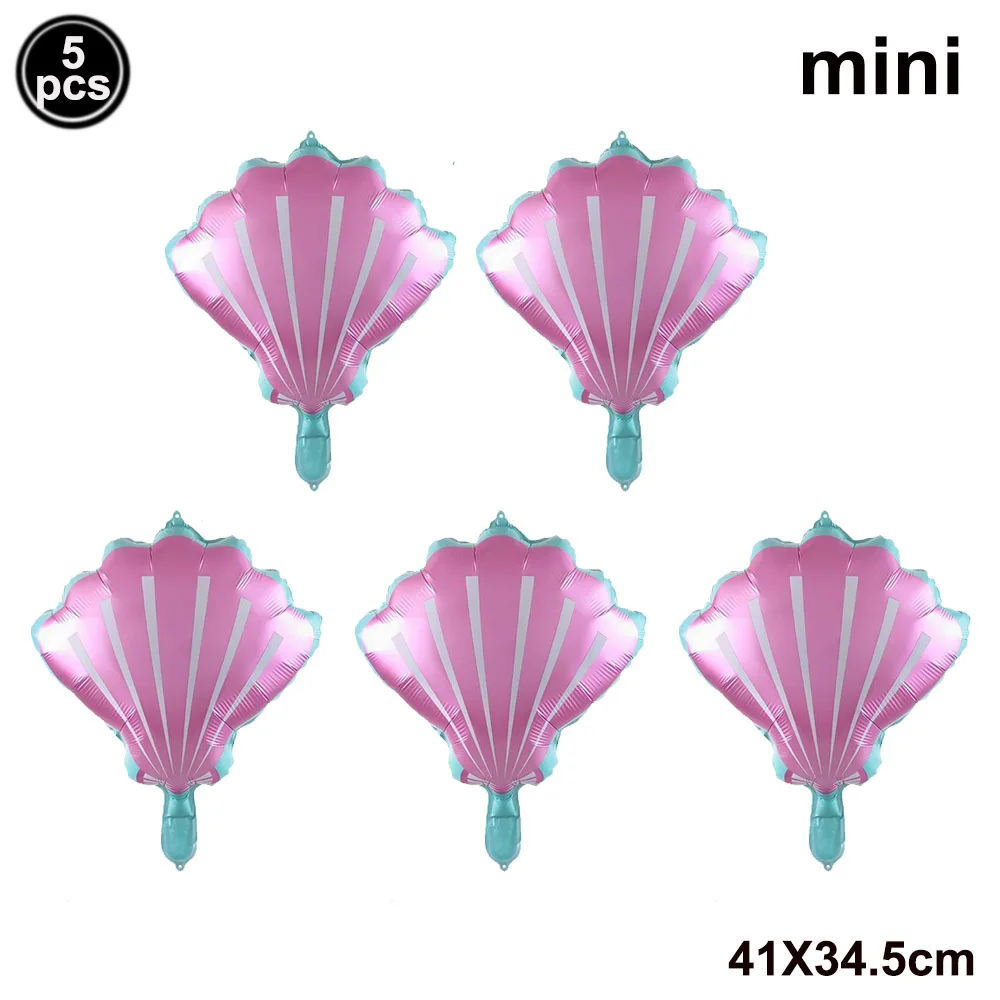 

Розовый воздушный шар-русалка