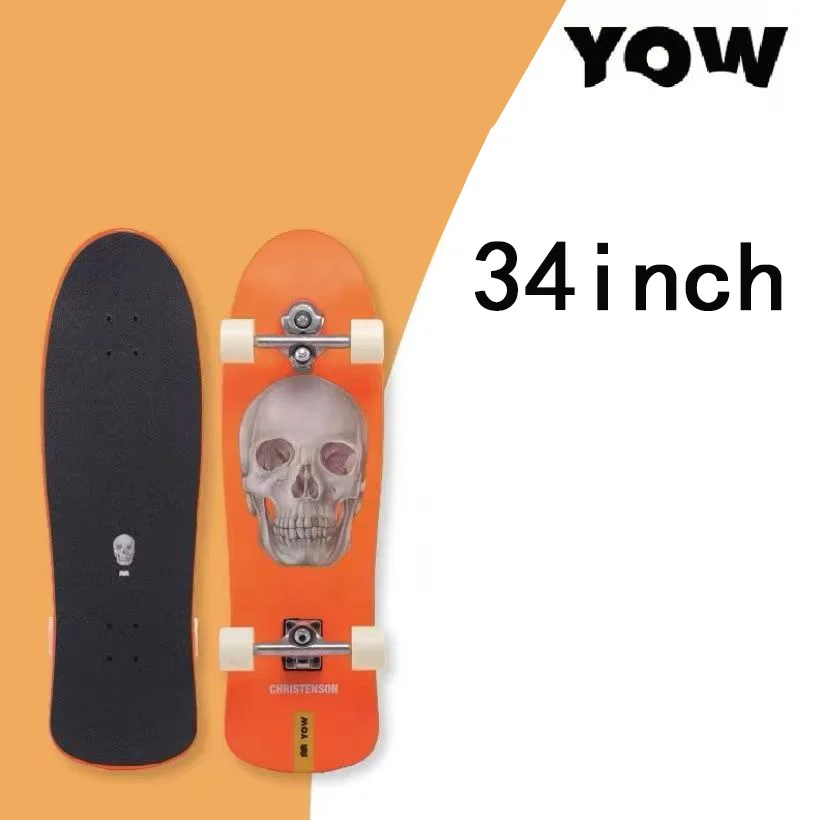 Фото Land Surf YOW скейтборд лонгборды целые комплекты хорошее качество пружинная система с подшипниками колес грузовиков и инструментом №3