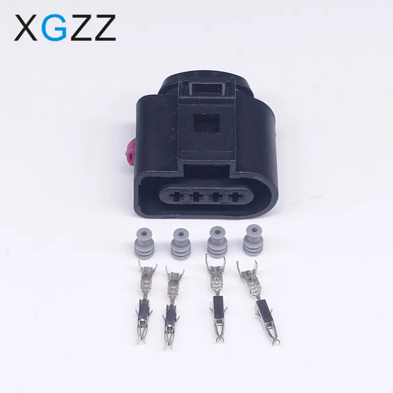 

XG7045A-1.5-21/21 1J0973804 1J0973704 Женский штекер 1,5 мм автоматический датчик температуры штекер клапана дефляции водонепроницаемый разъем для VW