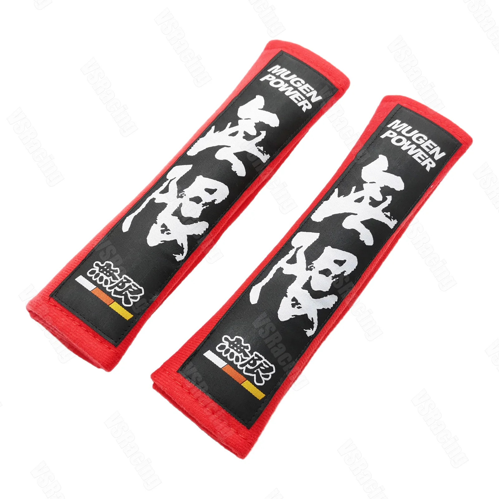 Подушечки для ремня безопасности JDM MUGEN Racing Car Хлопковый чехол забота о плечах