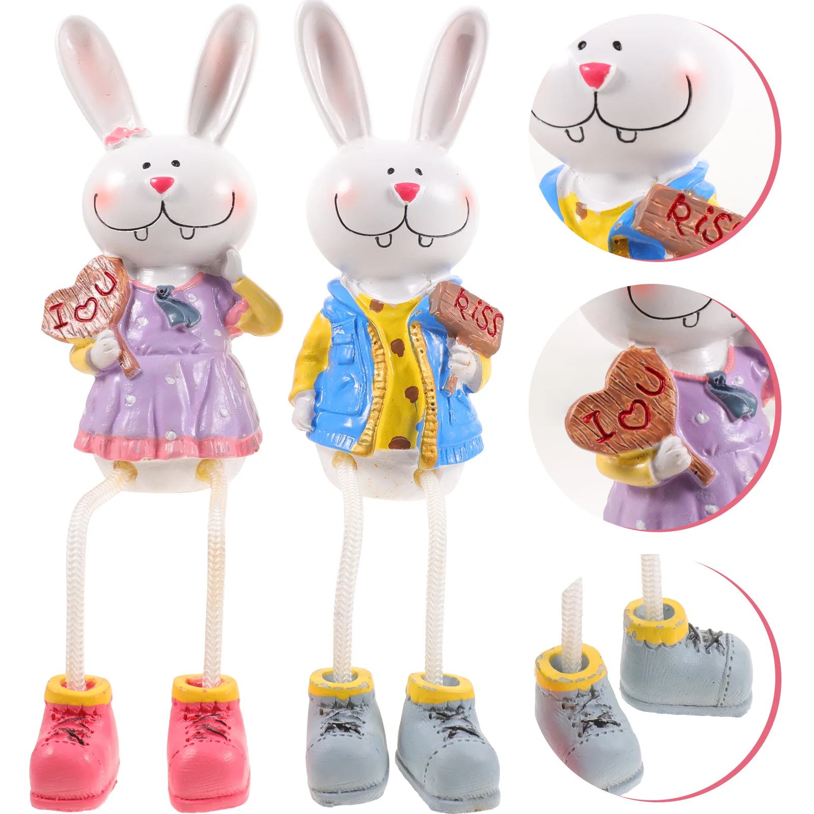 

Фигурка из смолы для дома и сада, 2 шт.