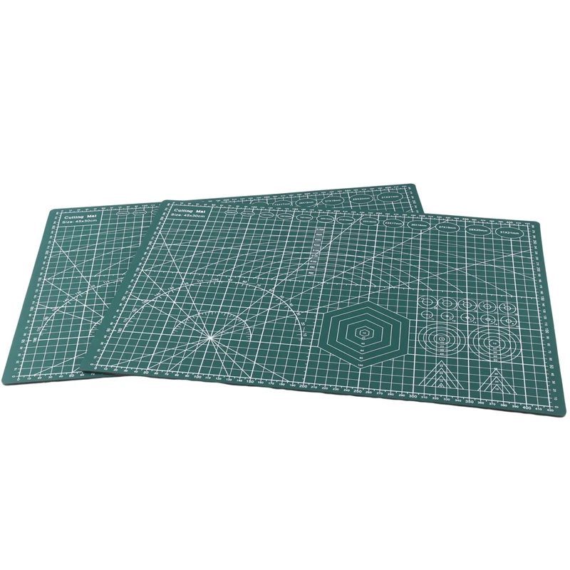 

2Pcs Cutting Mat 12Inch X 18Inch For DIY, Crafting, Model Building,And Art Projects(A3)