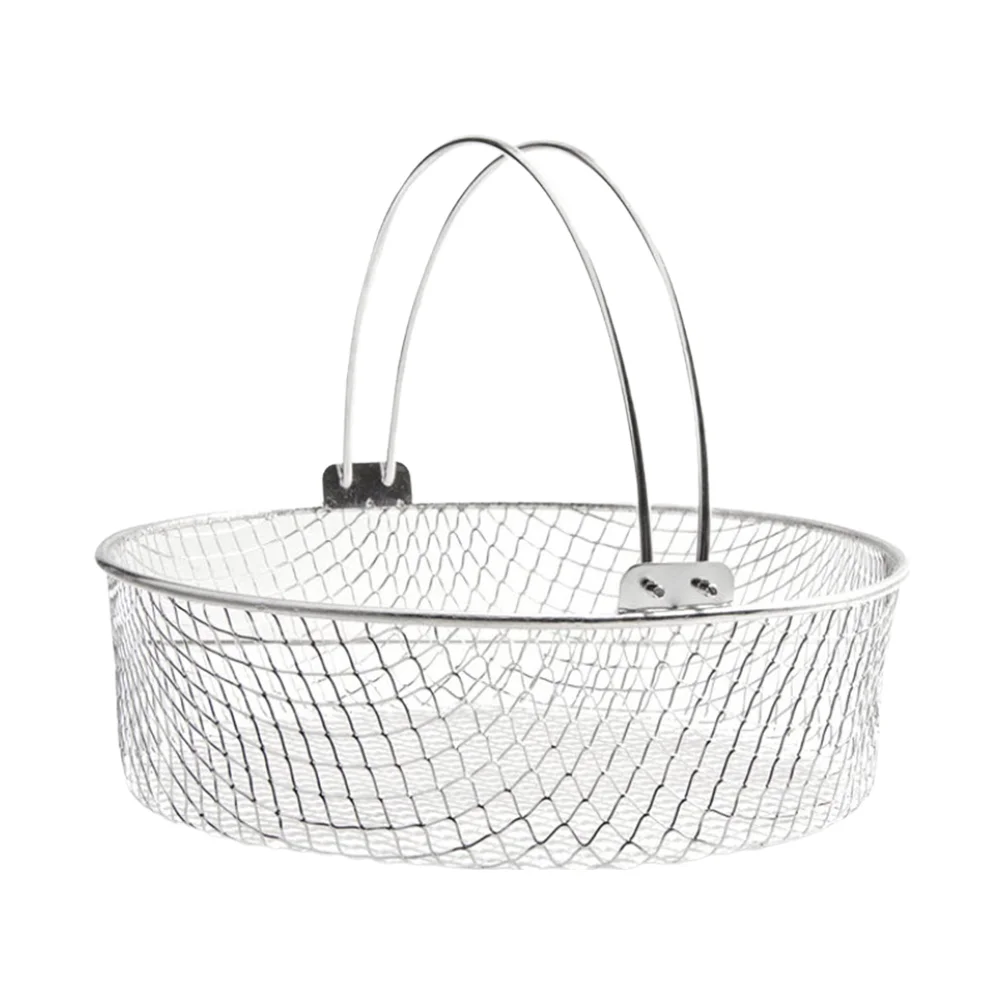 

Basket Oven Air Mesh Fryer Tray Rotisserie Net Crisping Airfryer Crisper Electric Strainer Pasta Replacement Non Stick Parts Fry