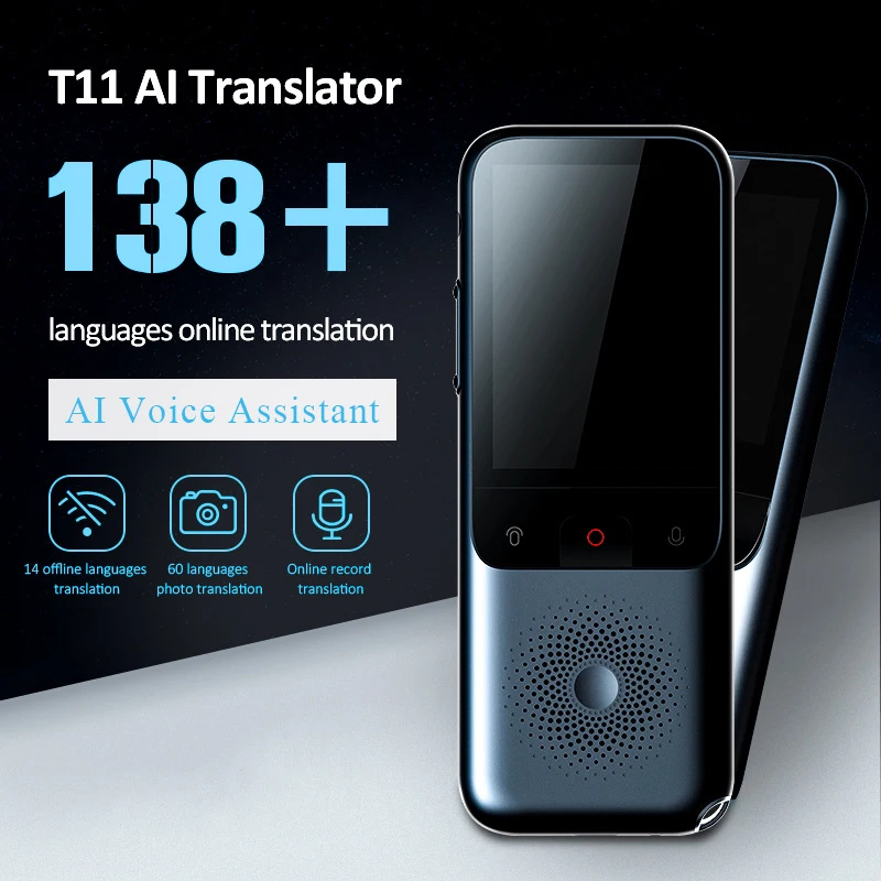 

Smart Voice Translator 138 Languages Real-Time Multi-Language Speech Interactive Offline Recording Translation Business Travel