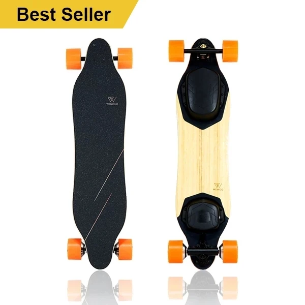 

Wowgo внедорожник Электрический скейтборд с двойным мотором концентратора с аккумулятором Samsung 6,0 Ач