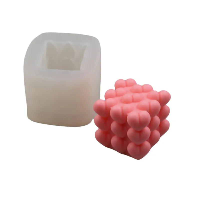 Love Magic Ball Candle Mold Handwork Soy Wax Making Molds DIY Aromatherapy Soap Epoxi Resin Silicone |
