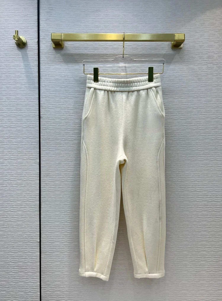 

Высококачественные однотонные спортивные брюки для женщин, модные прямые штаны для бега, высококачественные облегающие брюки с высокой та...