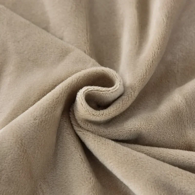 Бархатные плюшевые чехлы для диванов жаккардовые однотонные на 1/2/3/4 места