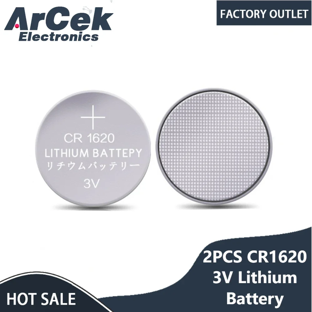 Аккумулятор CR1620 3 В 2 шт
