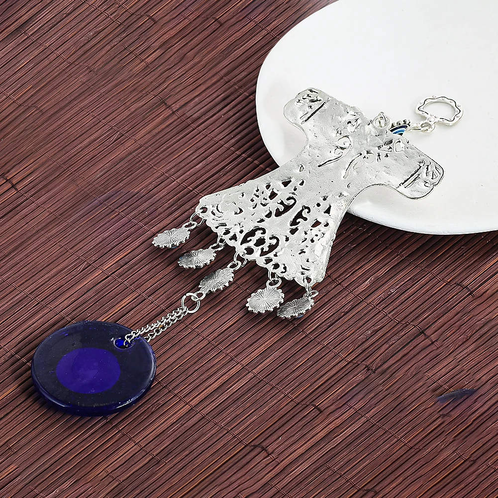 Металлическая подвеска турецкий синий глаз зла украшение для комнаты на удачу