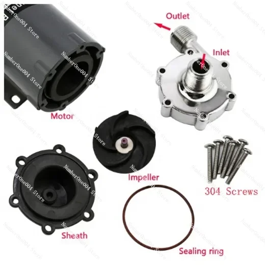 Магнитный Водяной насос для домашнего пивоварения 220 В 304 дюйма