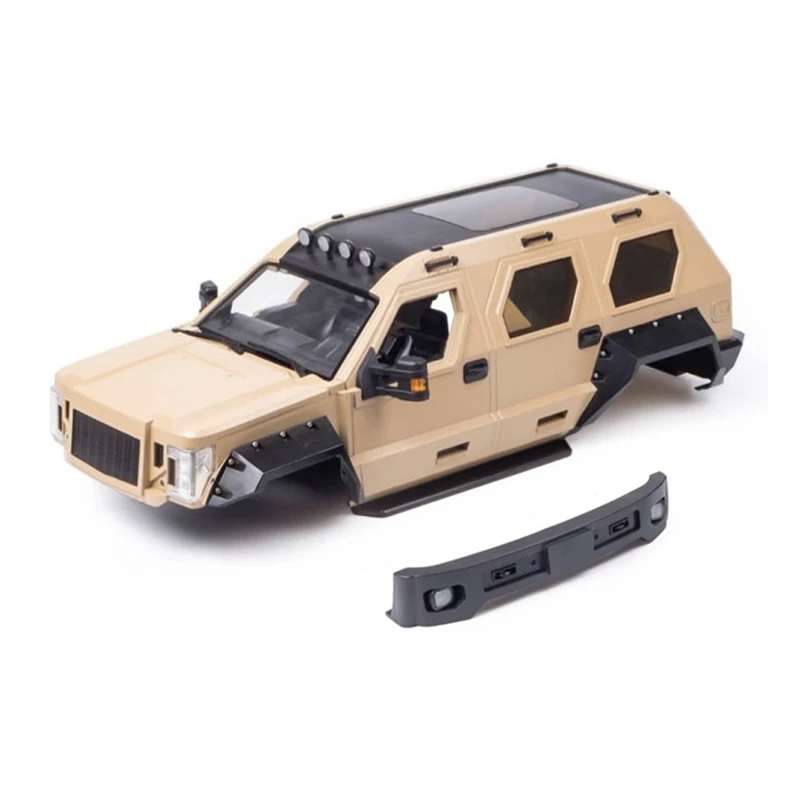 

12,8 дюйма 324 мм Колесная база Джордж Паттон корпус автомобиля для 1/10 RC Гусеничный автомобиль Traxxas TRX-4 Trx4 обновление DIY части