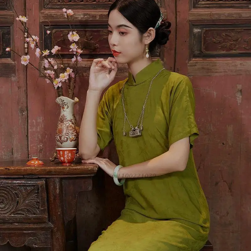 

2022 chinese dress party cheongsam oriental evening dress chinese traditional women's elegant qipao improved cheongsam dress