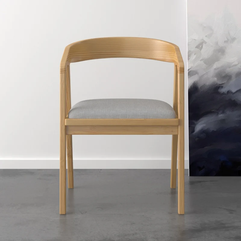 

Барные стулья с подлокотниками для гостиной, Кухонное кресло в скандинавском стиле, напольные стулья, деревянные современные стулья среднего века, мебель для столовой