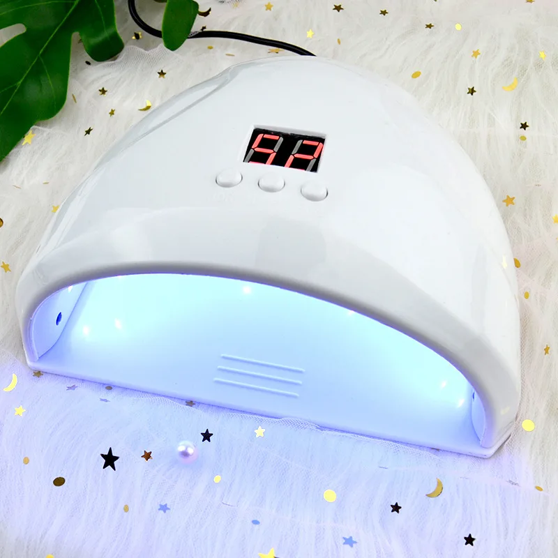 36W Nail Dryer Machine UV Manicuring LED Lamp Nails USB Cable 5V 12 Lamp Beads Home Use Nail UV Lamp for Drying Gel Polish Nails