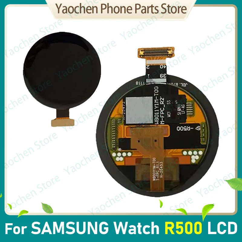 Оригинальный сенсорный ЖК-дисплей для Samsung Watch R500 LCD для Samsung Watch Galaxy Active SM-R500 R500 Oled, запчасти для ремонта сенсорного экрана