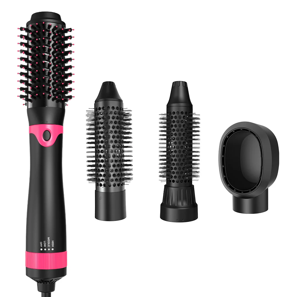 LISAPRO-cepillo secador de pelo multifuncional, alisador y rizador de pelo, herramientas de belleza para el hogar y viajes, 1000W