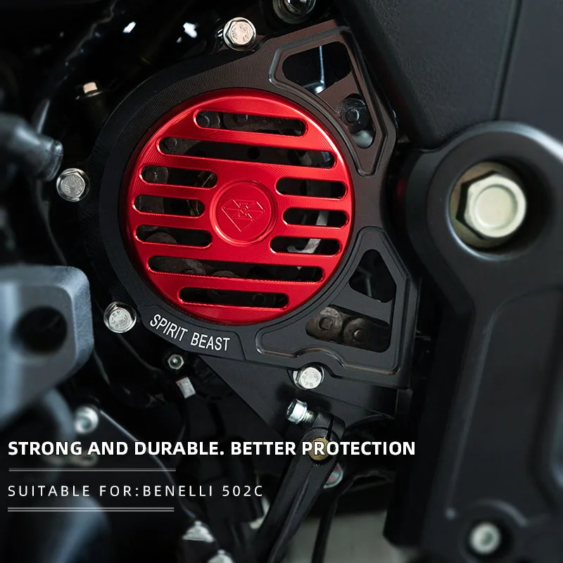 

for Benelli 502C Pinion Cover Modification Sprocket Cover Plate BJ500-6A Small Sprocket Guard Motorcycle Accessories