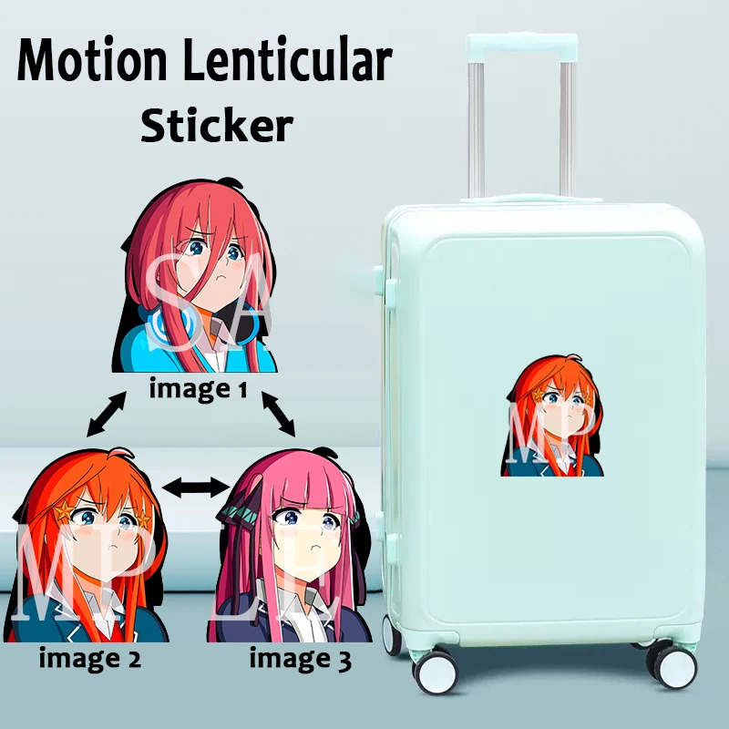 

Наклейка Miku Motion наклейка на чемодан аниме quintessence Quintuplets, водонепроницаемые наклейки для автомобиля, ноутбука, холодильника и т. Д., подарок