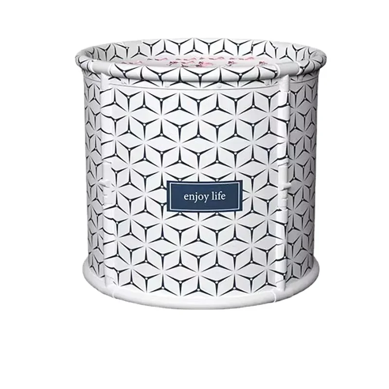 Современный минималистичный держатель Портативная Складная Ванна с орнаментом