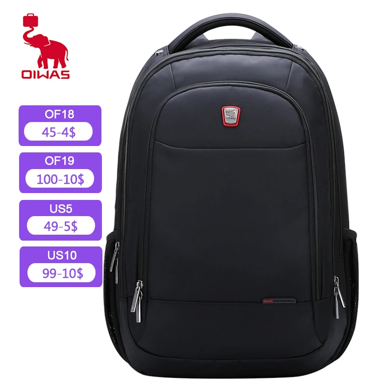 oiwas new men laptop backpack schoolbag travel bag male multi function ultra light packs unisex high quality backbag mochila free global shipping