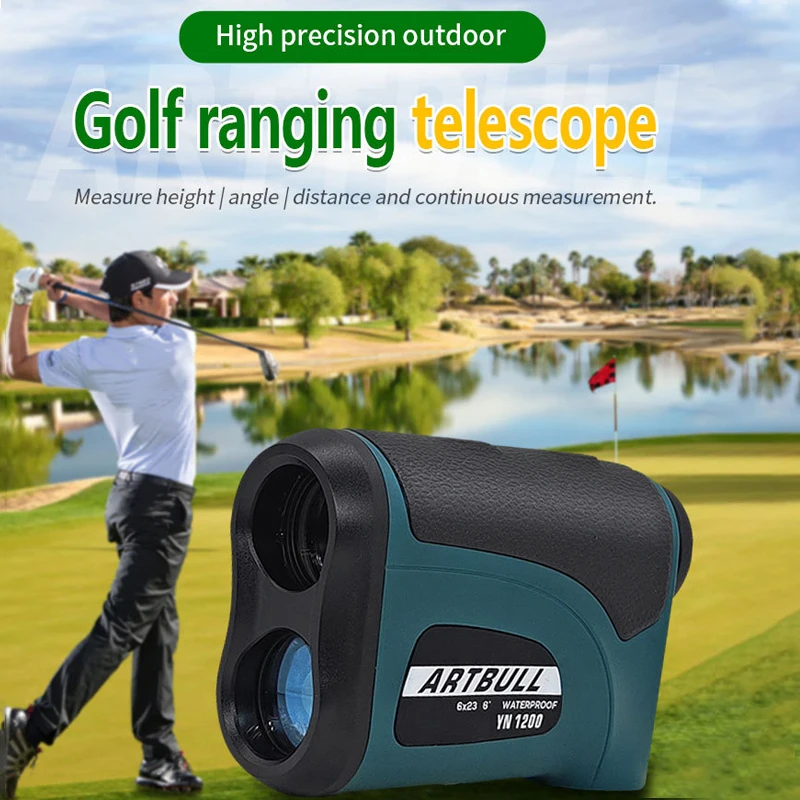 

2000m 1600m 1200m 800m Telescope Laser Rangefinder for Hunting Monoculars Meter for Golf measure Distance height Angle hot sell