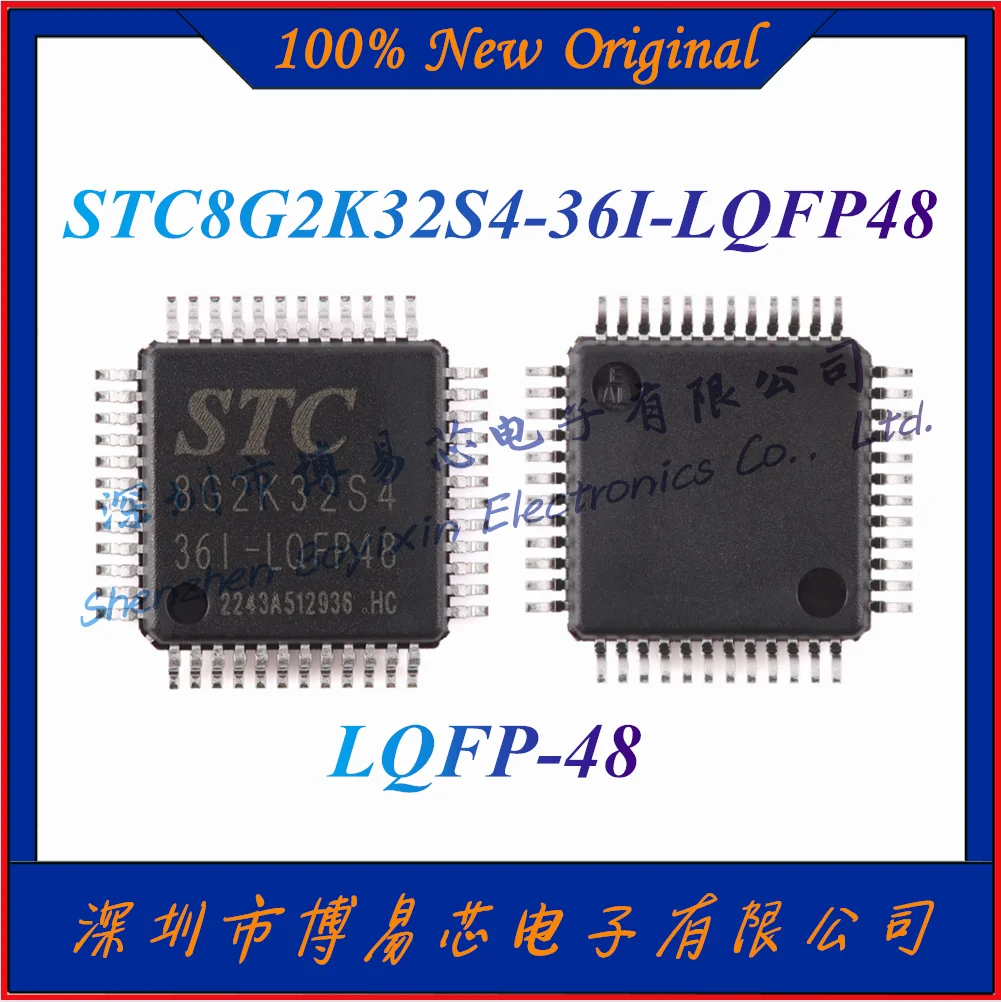 NEW STC8G2K32S4-36I-LQFP48 Voltage: 1