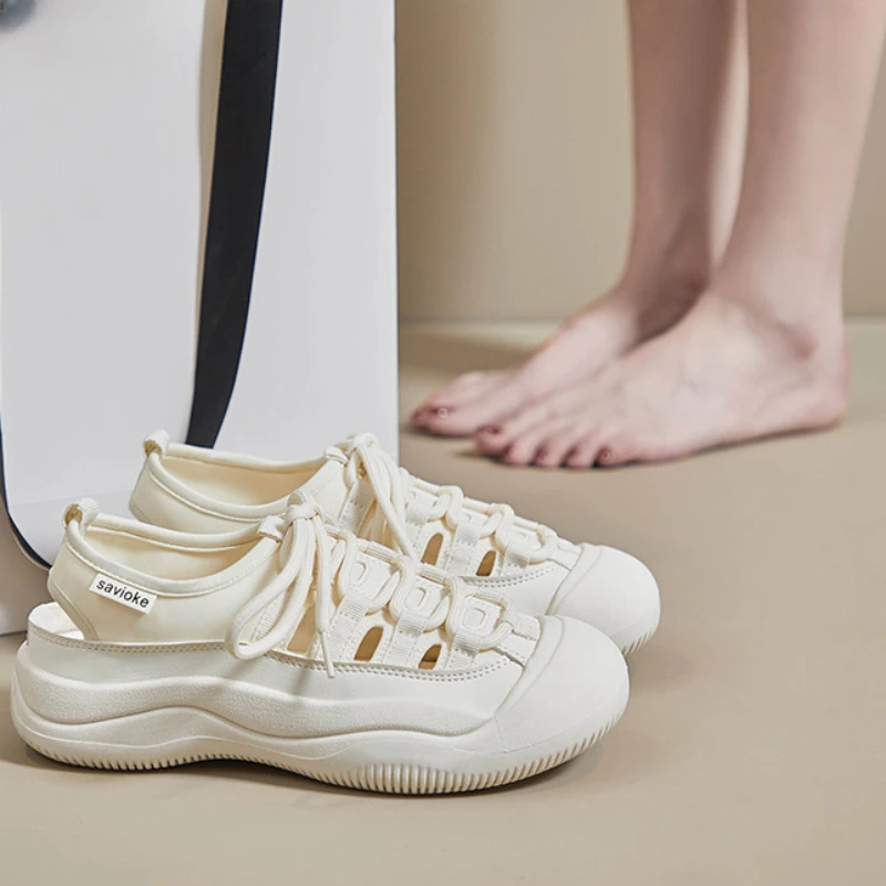 BCEBYL летняя модная Новая женская Повседневная дышащая обувь на плоской подошве