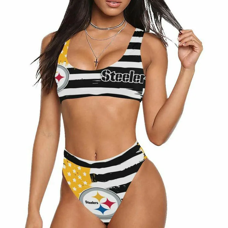 Сексуальный купальник бикини для женщин Модная пикантная обувь с модным принтом