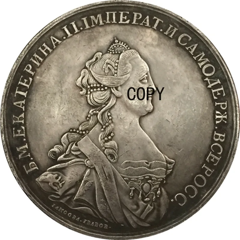 

Order of Russia 1762 Antique Coin Handcraft Collection Replica Coin