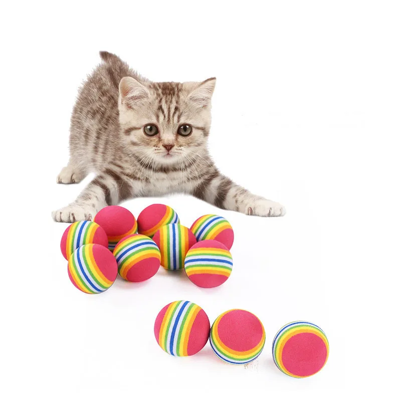 

1/10 шт., разноцветные шарики из пены