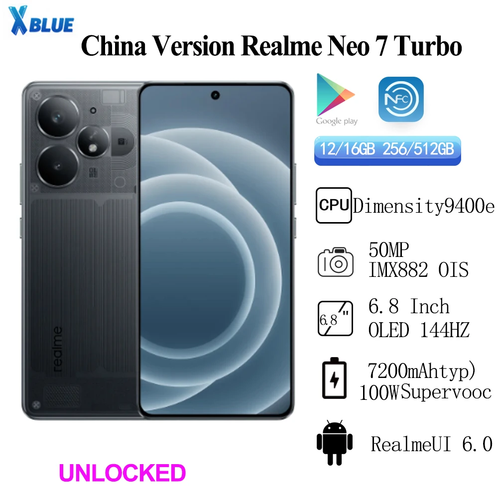 【新品】Realme Neo7 Turbo 12/256GB グローバルROM 新品】Realme Neo7 Turbo 12/256GB グローバルROM - メルカリ