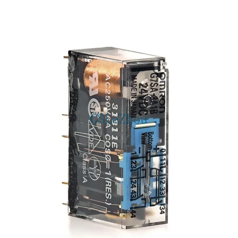 Фото Аутентичное реле безопасности OMRON G7SA 3A1B 2A2B 3A3B 4A2B 5A1B 24 В постоянного тока 6 А 250 В переменного тока с розеткой P7SA 14F ND 10F ND №3