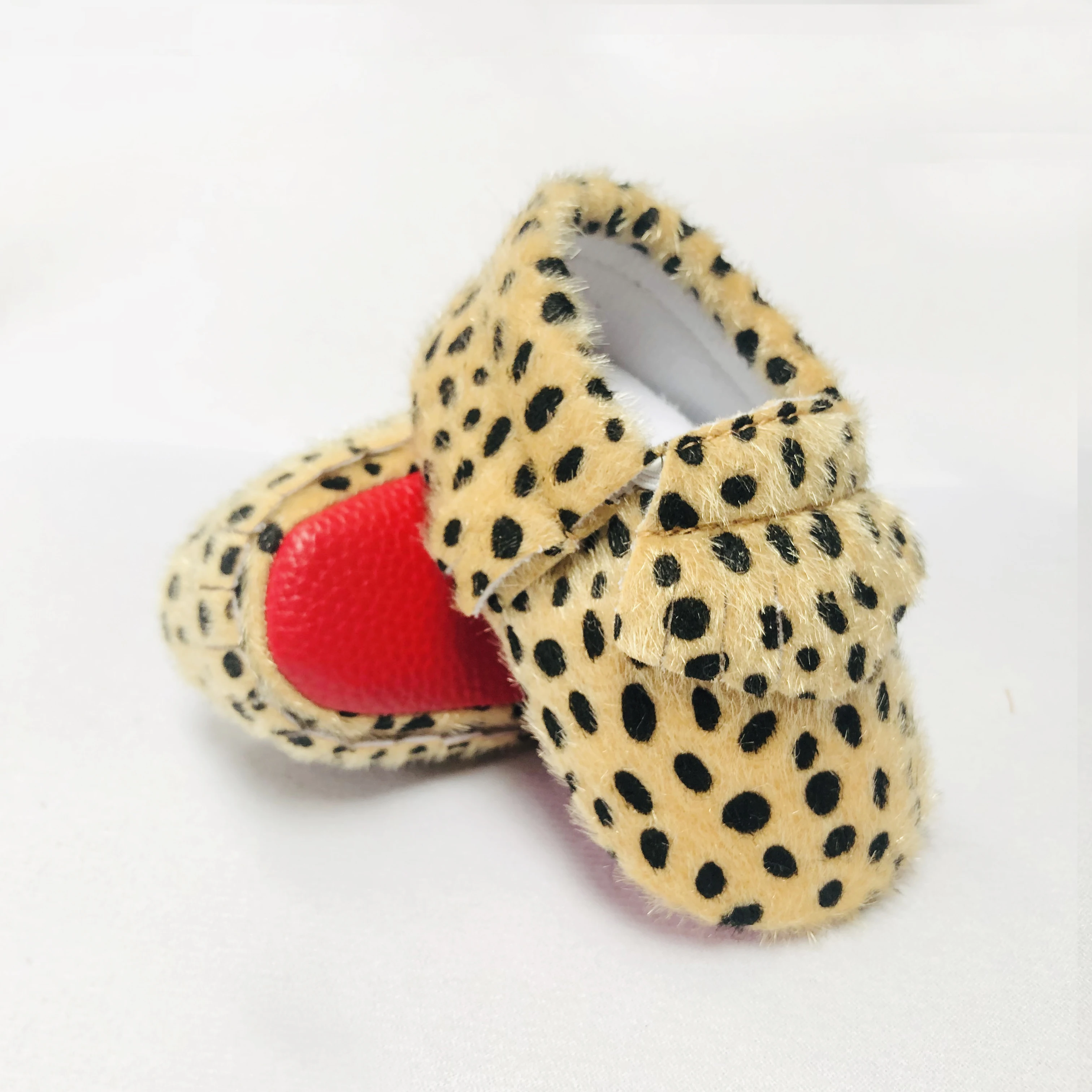 Мокасины леопардовые для новорожденных мальчиков и девочек замшевые туфли в