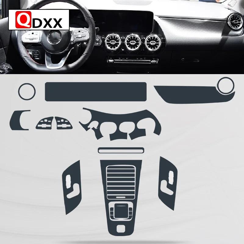 Для Mercedes Benz Class-B W247 B180 B200 B260 2020 салон автомобиля центральная консоль прозрачная