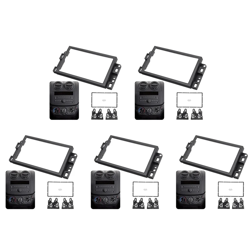 

5-кратный 2Din автомобильный радиоприемник Fascia CD DVD аудио панель приборной панели рамка для Chevrolet Captiva / Lova / Gentra / AVEO