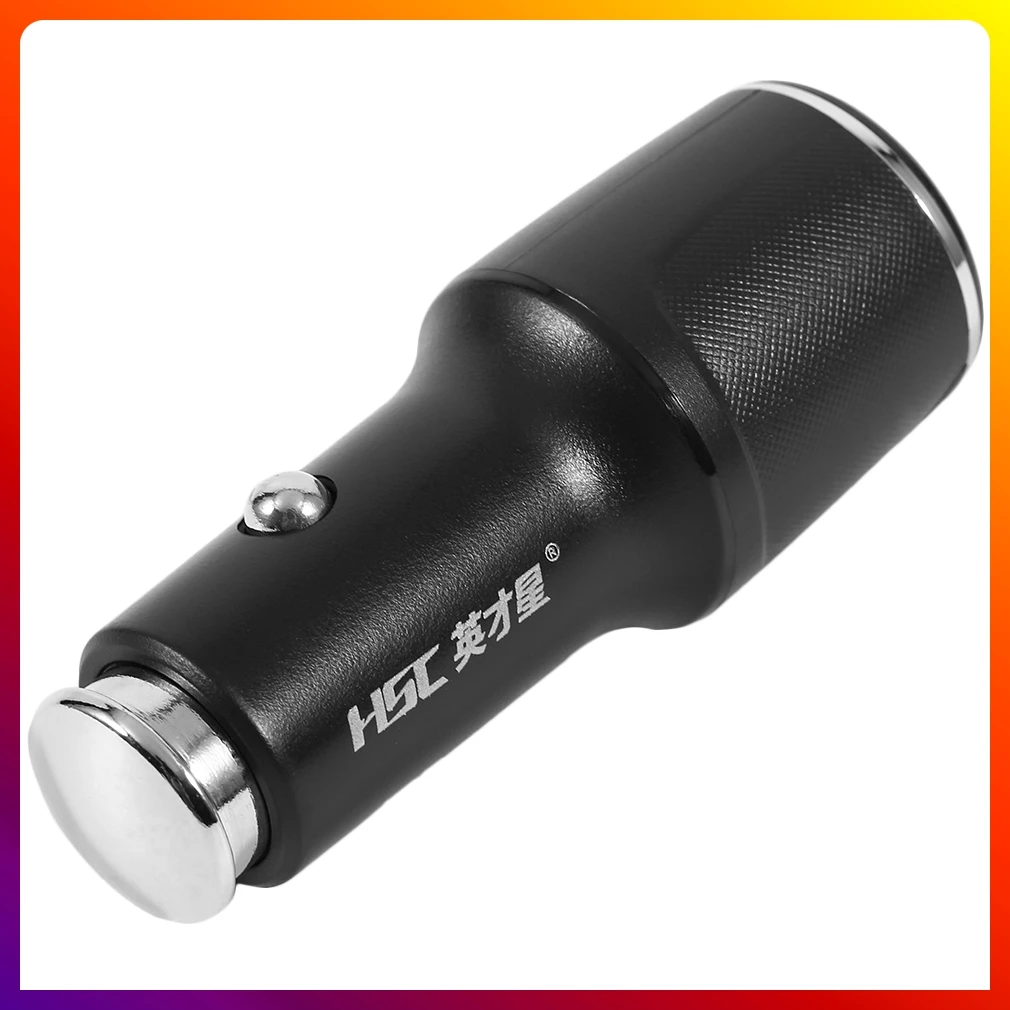 

Автомобильное зарядное устройство HSC с двумя USB-портами и функцией быстрой зарядки