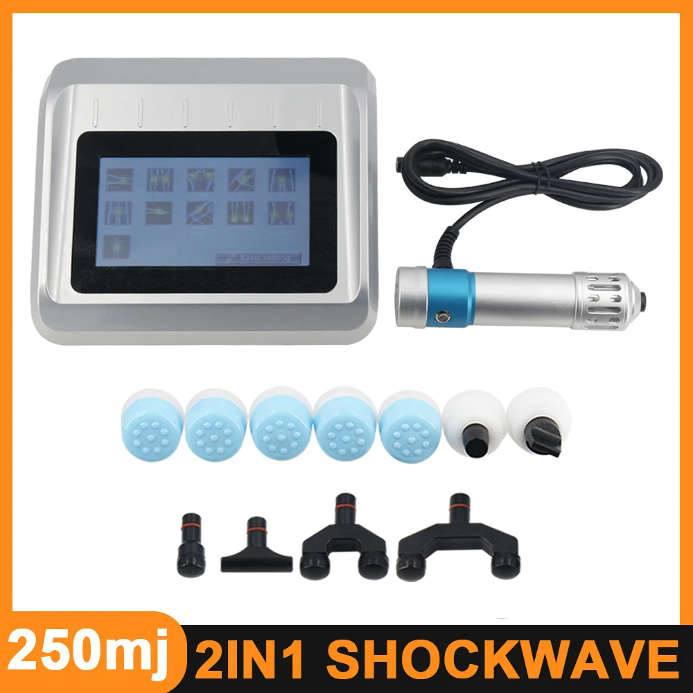 

Shockwave Therapy Machine For ED Treatment Body Massager 2in1 Chiropractic Adjustment Tool Professional Shock Wave Equipment