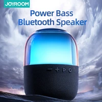 joyroom light bluetooth speaker 3d stereo excellent power bass loudspeaker home theater support tf wireless camping speakers