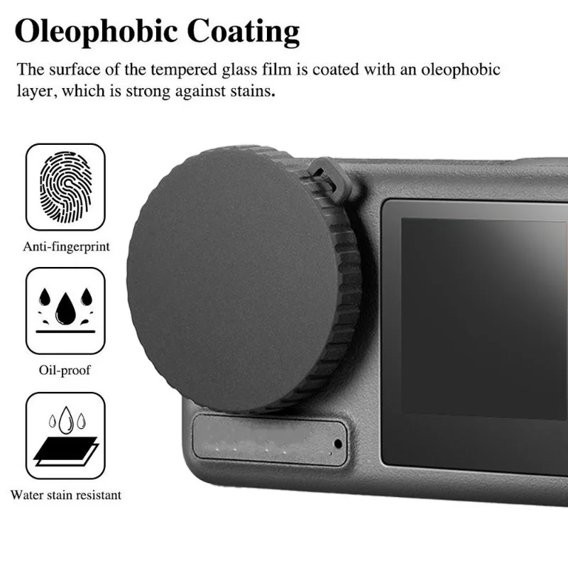 Мягкая силиконовая крышка объектива для спортивной камеры DJI Action 5Pro/4/3