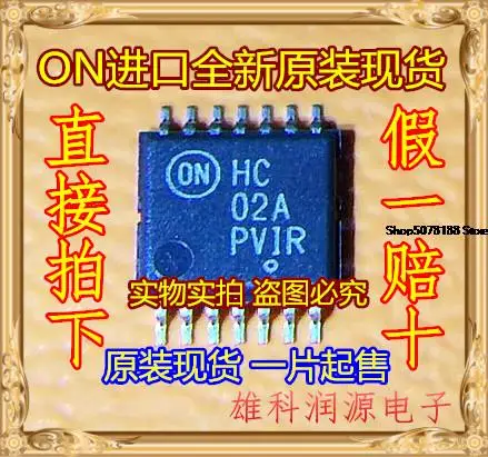 

10pieces MC74HC02ADTR2G HC02A TSSOP-14 ON