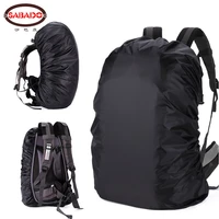 outdoor backpack rain cover 35 70l portable waterproof anti tear dustproof anti uv bag camping hiking silver coating fabric