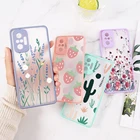 Чехол Poco F3 для Redmi Note 10S, чехол Funda Redmi 10 9 8 9S 7 9T 9C 9A Couqe для Xiaomi Mi 11T X3 NFC M4 Pro, жесткий чехол с цветами