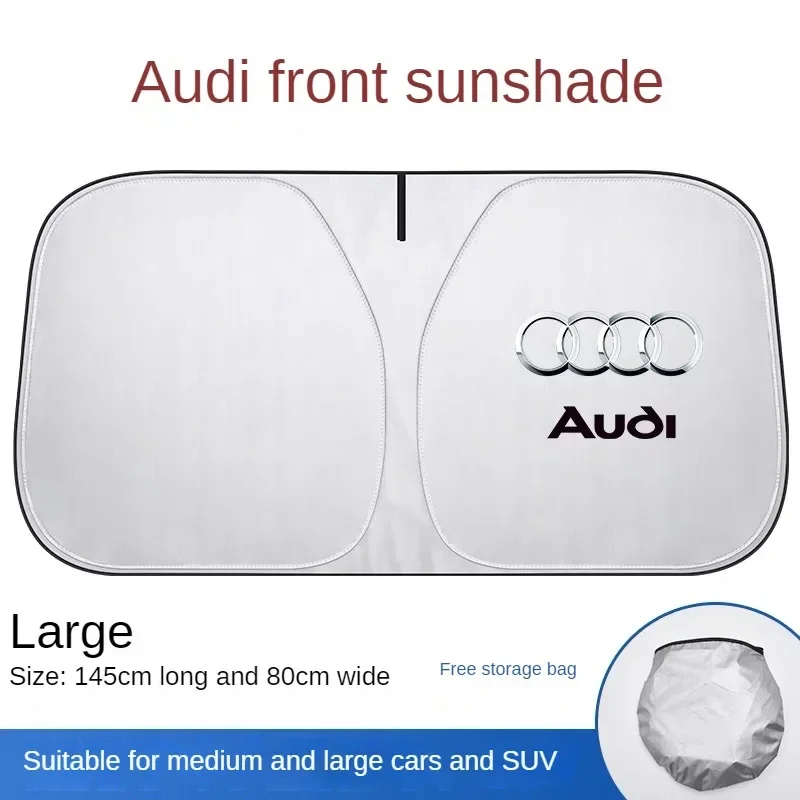 

Солнцезащитный козырек для переднего стекла автомобиля, складной чехол с УФ-защитой для AUDI A1, A3, A4, A5, A7, A8, Q3, Q5, Q7, S3, S4, S5, S6, B6, B7, B8, 1 шт.